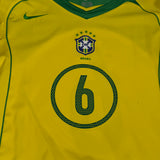 Brasilien 2004 Heimtrikot – Roberto Carlos #6 – Größe M Brazil