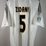 Real Madrid 2004/05 Heimtrikot – Zidane #5 – XL