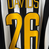 Juventus 2003/04 Heimtrikot – Davids #26 – Langarm – Größe L