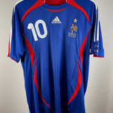 Frankreich 2006 Zidane #10 Heimtrikot (M) France