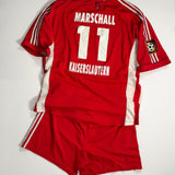 1. FC Kaiserslautern 1998/99 Heimtrikot-Set – Marschall #11 XXL (Deutsche Vermögensberatung)