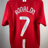 Original!  Manchester United Trikot – Cristiano Ronaldo (#7) – Champions League Version – L