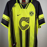 Borussia Dortmund 1996/97 Heimtrikot – Champions League Version – Größe XL