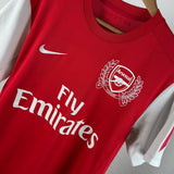 Arsenal FC 2011/12 Jubiläum Heimtrikot – Nasri #8 – Größe M