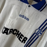 Vintage FC Schalke 04 1996/97 Kärcher Auswärtstrikot – Größe L
