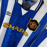 ORIGINAL! Manchester United 1995/96 Drittes Trikot – Cantona #7 (L/XL)