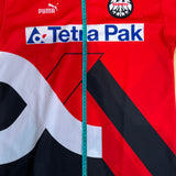Eintracht Frankfurt 1993/94 Heimtrikot – Puma – Tetra Pak – Größe M/L