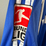 FC Schalke 04 2007/08 Heimtrikot – Krstajić #5 (XL) mit Bundesliga-Patches