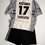 1. FC Kaiserslautern 1997/98 Auswärtstrikot-Set – Ratinho #17 – XL