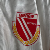 Sebok! Energie Cottbus 2000/01 Heimtrikot Jacobs (Matchworn) - XL