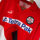 Eintracht Frankfurt 1993/94 Heimtrikot – Puma – Tetra Pak – Größe M/L