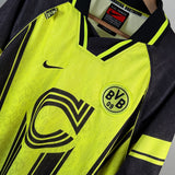 Borussia Dortmund 1996/97 Heimtrikot – Champions League Version – Größe XL