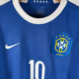 Brasilien 2006  Auswärtstrikot – Ronaldinho – Größe L