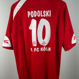 1. FC Köln Original Heimtrikot 2009/10 – Podolski #10 – Größe L/XL