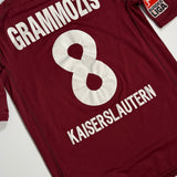 1. FC Kaiserslautern 2003/04 Heimtrikot – Grammozis #8 – XL