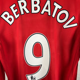 🔴 Manchester United Heimtrikot 2010/11 – Langarm – Berbatov #9 – M
