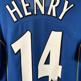 Arsenal 2004/05 Auswärtstrikot Langarm – Nike (M) – Henry #14