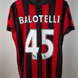 Manchester City 2011/12 Auswärtstrikot – Umbro (L) – Balotelli #45