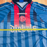 🔵🔴 Fortuna Düsseldorf Auswärtstrikot 1997/98 – Diebels – XL