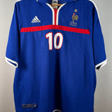 Frankreich F.F.F. 2000 Heimtrikot – Zidane #10 (XL) France