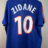 Frankreich F.F.F. 2000 Heimtrikot – Zidane #10 (XL) France