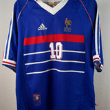 Frankreich 1998 Heimtrikot – Adidas (L) – Zidane #10 France