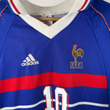 Frankreich 1998 Heimtrikot – Adidas (L) – Zidane #10 France