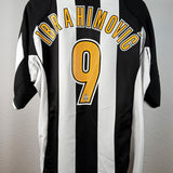 Juventus Turin 2004/05 Heimtrikot – Nike (XL) – Zlatan Ibrahimović #9