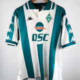🟢⚪ Werder Bremen Vintage Heimtrikot 2000/01 – QSC – L/XL