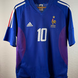 Frankreich 2002 Heimtrikot – Zidane #10 (M)