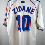 Frankreich 1998 Auswärtstrikot – Adidas (XL) – Zidane #10 France