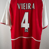 Arsenal FC 2002/03 Heimtrikot – Vieira #4 (M)