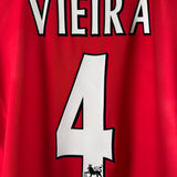 Arsenal FC 2002/03 Heimtrikot – Vieira #4 (M)