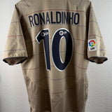 FC Barcelona 2004/05 Drittes Trikot – Ronaldinho #10 – L