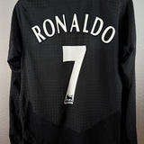 Manchester United 2003–05 Auswärtstrikot Langarm – Cristiano Ronaldo #7 (M)