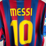 FC Barcelona Heimtrikot 2009/10 – Messi (#10) - L