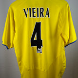 Arsenal FC 2003/04 Drittes Trikot – Vieira #4 (M)