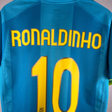 FC Barcelona 2007/08 Ronaldinho Vintage Jubiläum Auswärtstrikot (M)