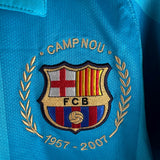 FC Barcelona 2007/08 Ronaldinho Vintage Jubiläum Auswärtstrikot (M)