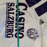 SV Casino Salzburg Heimtrikot – 1994/95 – Adidas – Größe S(fällt größer aus)
