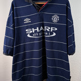 Manchester United 1998/99 Auswärtstrikot – Beckham #7 (XXL)