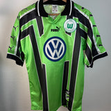 NEU! VfL Wolfsburg 1998/99 Heimtrikot – Puma – VW – Größe S/M