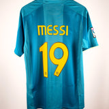 FC Barcelona Auswärtstrikot 2007/08 – Messi #19 – Camp Nou Jubiläum – Größe M