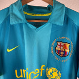 FC Barcelona Auswärtstrikot 2007/08 – Messi #19 – Camp Nou Jubiläum – Größe M