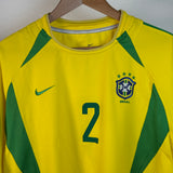 Brasilien 2002 Auswärtstrikot – Cafu #2 (L)
