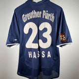 SpVgg Greuther Fürth Auswärtstrikot 2000/01 - Hassa #23 - XL