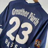 SpVgg Greuther Fürth Auswärtstrikot 2000/01 - Hassa #23 - XL