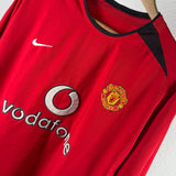 Manchester United 2003/04 Heimtrikot – Langarm – Cristiano Ronaldo (#7) – Größe XL