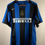 Inter Mailand 2004/05 Heimtrikot – Zanetti (#4) – Größe M