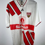 VfB Stuttgart Südmilch 1993/1994/1995/1996 Vintage Heimtrikot - L